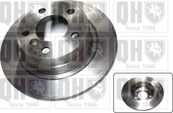 Quinton Hazell BDC6033 - Тормозной диск autospares.lv