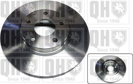 Quinton Hazell BDC6109 - Тормозной диск autospares.lv