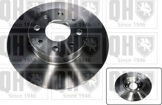Quinton Hazell BDC6105 - Тормозной диск autospares.lv