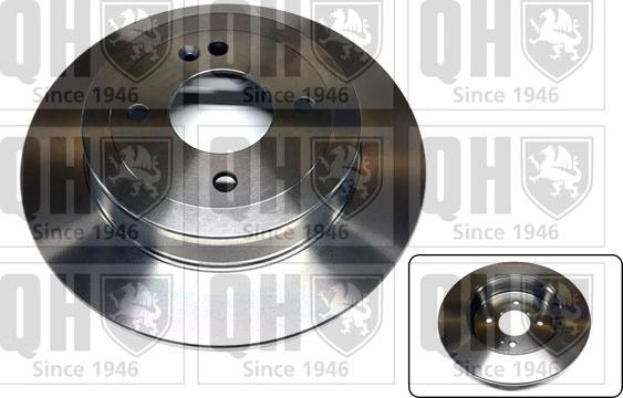 Quinton Hazell BDC6110 - Тормозной диск autospares.lv