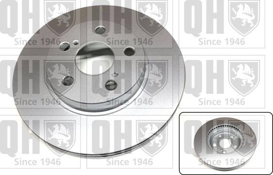 Quinton Hazell BDC6138 - Тормозной диск autospares.lv