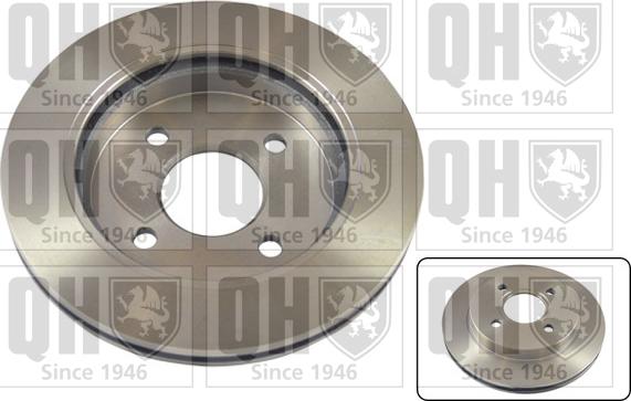 Quinton Hazell BDC3910 - Тормозной диск autospares.lv