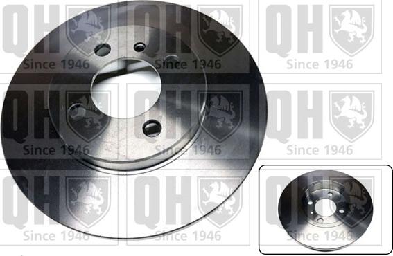 Quinton Hazell BDC3464 - Тормозной диск autospares.lv