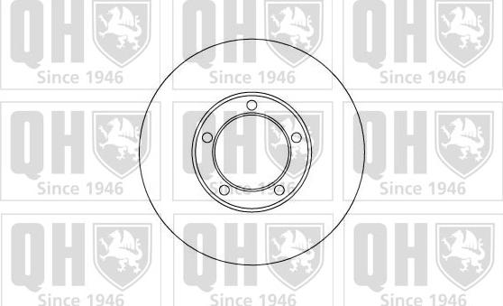 Quinton Hazell BDC3475 - Тормозной диск autospares.lv