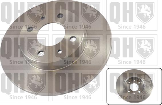 Quinton Hazell BDC3592 - Тормозной диск autospares.lv