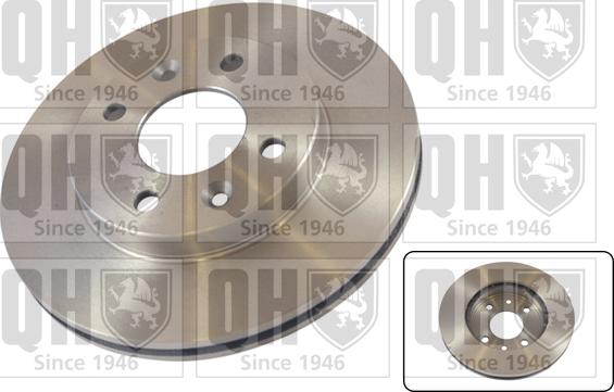 Quinton Hazell BDC3546 - Тормозной диск autospares.lv