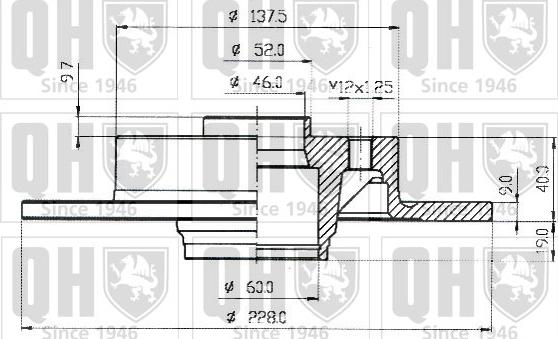 Quinton Hazell BDC3566 - Тормозной диск autospares.lv