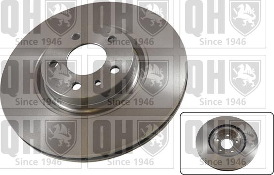 Quinton Hazell BDC3503 - Тормозной диск autospares.lv