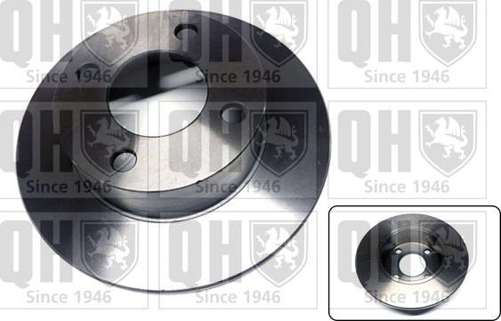 Quinton Hazell BDC3589 - Тормозной диск autospares.lv