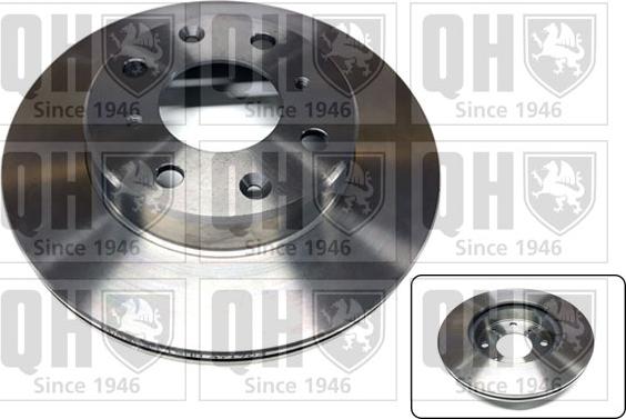 Quinton Hazell BDC3525 - Тормозной диск autospares.lv