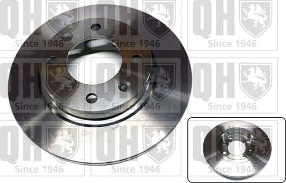 Quinton Hazell BDC3690 - Тормозной диск autospares.lv