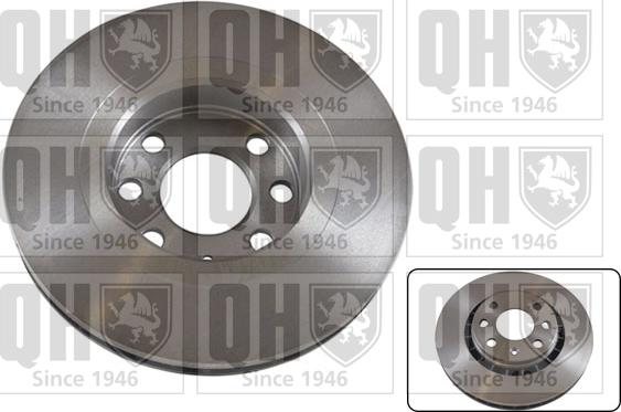 Quinton Hazell BDC3680 - Тормозной диск autospares.lv