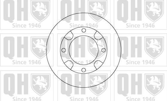 Quinton Hazell BDC3144 - Тормозной диск autospares.lv