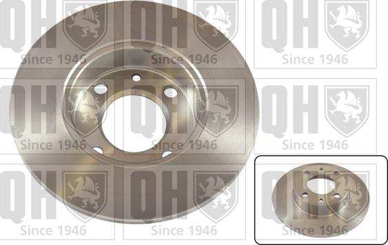 Quinton Hazell BDC3150 - Тормозной диск autospares.lv