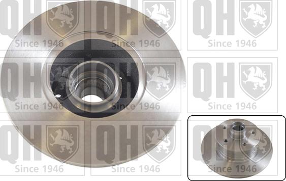 Quinton Hazell BDC3310 - Тормозной диск autospares.lv