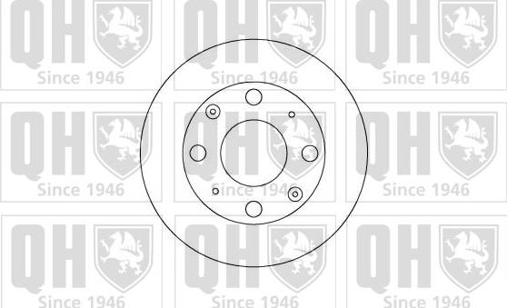 Quinton Hazell BDC3385 - Тормозной диск autospares.lv