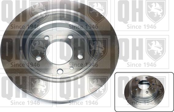 Quinton Hazell BDC3295 - Тормозной диск autospares.lv