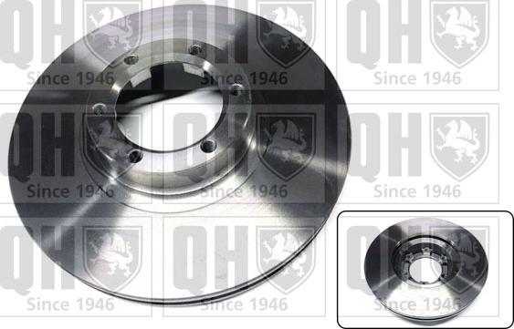 Quinton Hazell BDC3243 - Тормозной диск autospares.lv