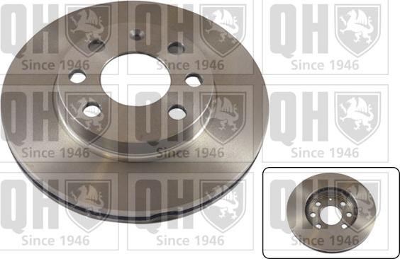 Quinton Hazell BDC3205 - Тормозной диск autospares.lv