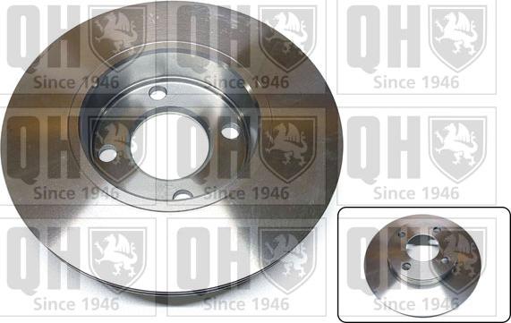 Quinton Hazell BDC3211 - Тормозной диск autospares.lv