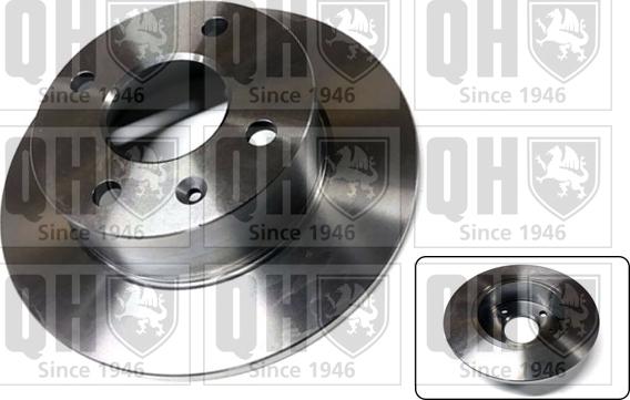 Quinton Hazell BDC3235 - Тормозной диск autospares.lv