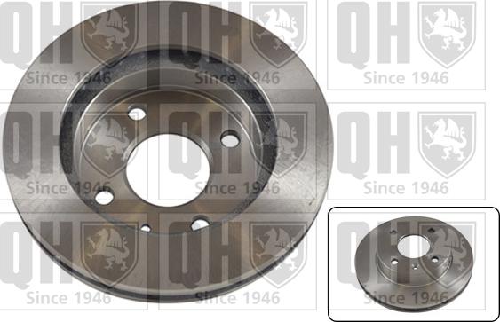 Quinton Hazell BDC3236 - Тормозной диск autospares.lv