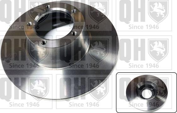 Quinton Hazell BDC3237 - Тормозной диск autospares.lv