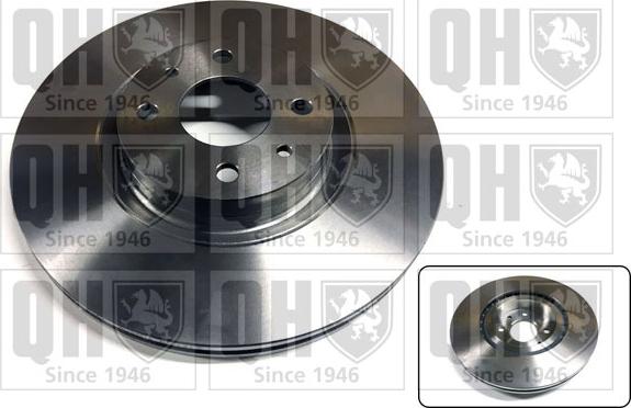 Quinton Hazell BDC3766 - Тормозной диск autospares.lv
