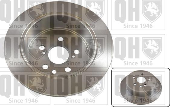 Quinton Hazell BDC3763 - Тормозной диск autospares.lv