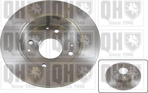 Quinton Hazell BDC3784 - Тормозной диск autospares.lv