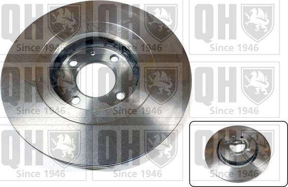 Quinton Hazell BDC3783 - Тормозной диск autospares.lv