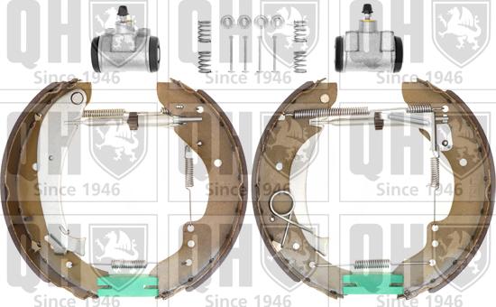 Quinton Hazell BS957K2 - Комплект тормозных колодок, барабанные autospares.lv