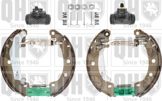 Quinton Hazell BS960K1 - Комплект тормозных колодок, барабанные autospares.lv