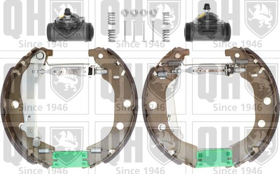 Quinton Hazell BS962K1 - Комплект тормозных колодок, барабанные autospares.lv