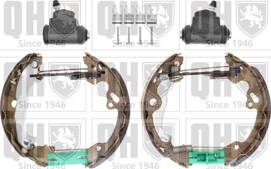 Quinton Hazell BS1052K2 - Комплект тормозных колодок, барабанные autospares.lv