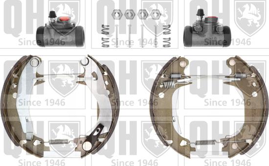 Quinton Hazell BS804K1 - Комплект тормозных колодок, барабанные autospares.lv