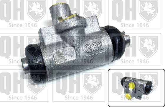 Quinton Hazell BWC3808 - Колесный тормозной цилиндр autospares.lv