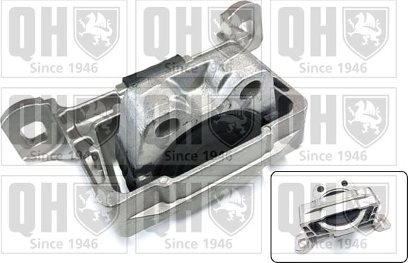 Quinton Hazell EM4876 - Подушка, опора, подвеска двигателя autospares.lv