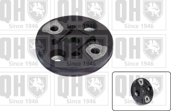 Quinton Hazell EMD1728 - Фланец колонки рулевого управления, муфта autospares.lv