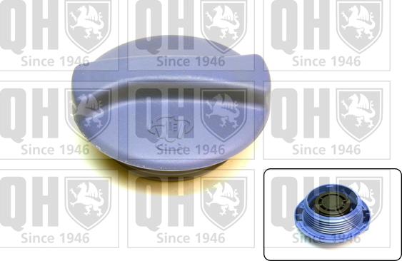 Quinton Hazell FC504 - Крышка, резервуар охлаждающей жидкости autospares.lv