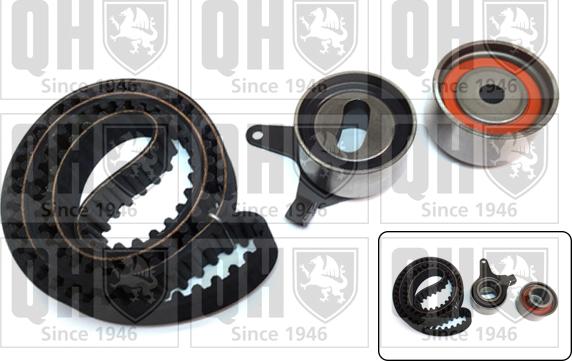 Quinton Hazell QBK496 - Комплект зубчатого ремня ГРМ autospares.lv