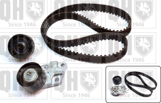 Quinton Hazell QBK460 - Комплект зубчатого ремня ГРМ autospares.lv