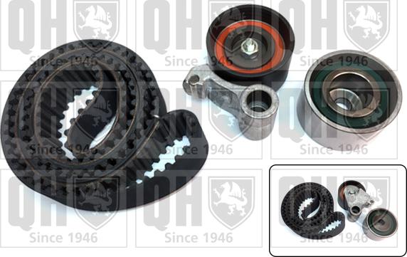 Quinton Hazell QBK461 - Комплект зубчатого ремня ГРМ autospares.lv