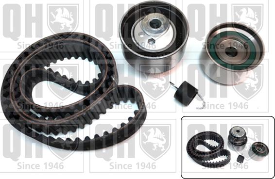 Quinton Hazell QBK400 - Комплект зубчатого ремня ГРМ autospares.lv