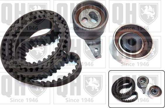 Quinton Hazell QBK407 - Комплект зубчатого ремня ГРМ autospares.lv