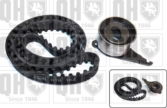 Quinton Hazell QBK486 - Комплект зубчатого ремня ГРМ autospares.lv