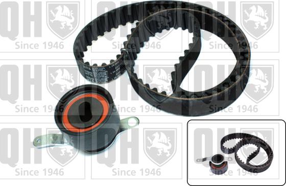 Quinton Hazell QBK482 - Комплект зубчатого ремня ГРМ autospares.lv