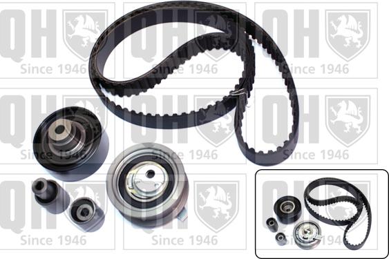 Quinton Hazell QBK437 - Комплект зубчатого ремня ГРМ autospares.lv