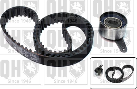 Quinton Hazell QBK596 - Комплект зубчатого ремня ГРМ autospares.lv