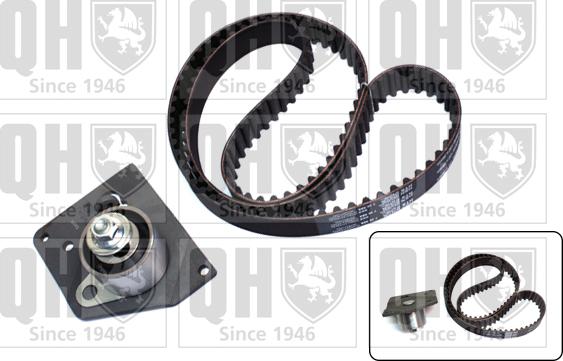 Quinton Hazell QBK590 - Комплект зубчатого ремня ГРМ autospares.lv